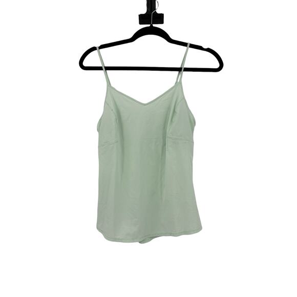 Prana Top Womens XS Arctic Air Tank Cami Icy Green Sleeveless Yoga Active - Picture 3 of 9